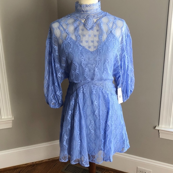 Free People Dresses & Skirts - Free People Lace Mini Dress